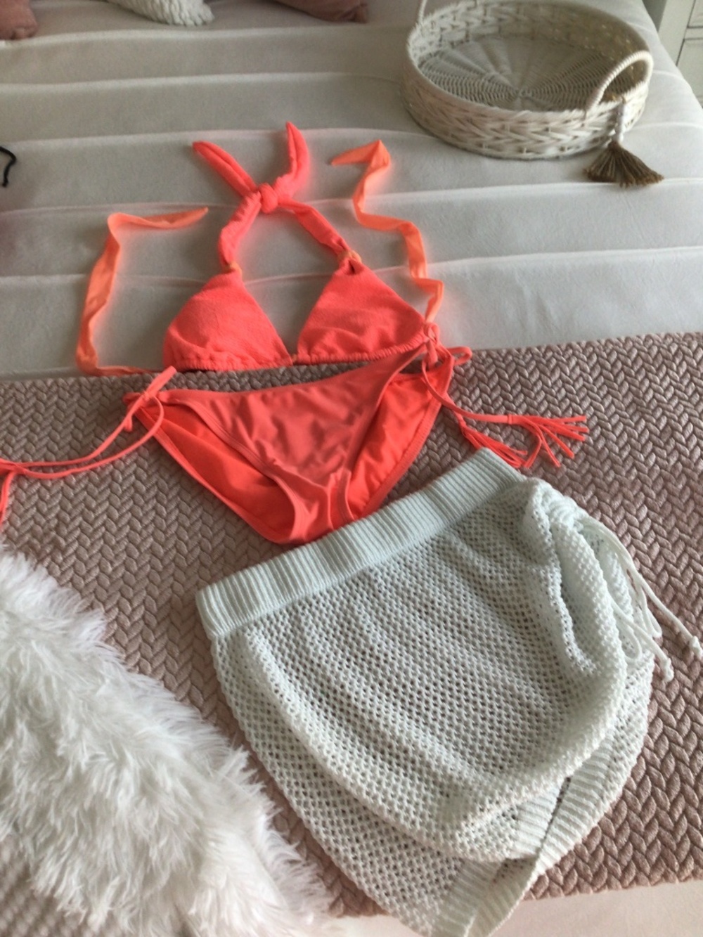 Bikini and sarong